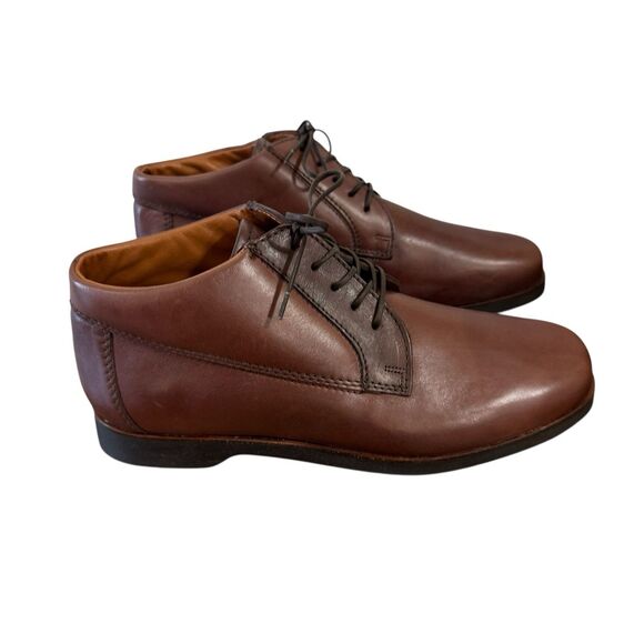 Wolky NEW IN BOX 7 Medium Brown Leather Lace Up Oxford Comfort Shoes Mens main image 11